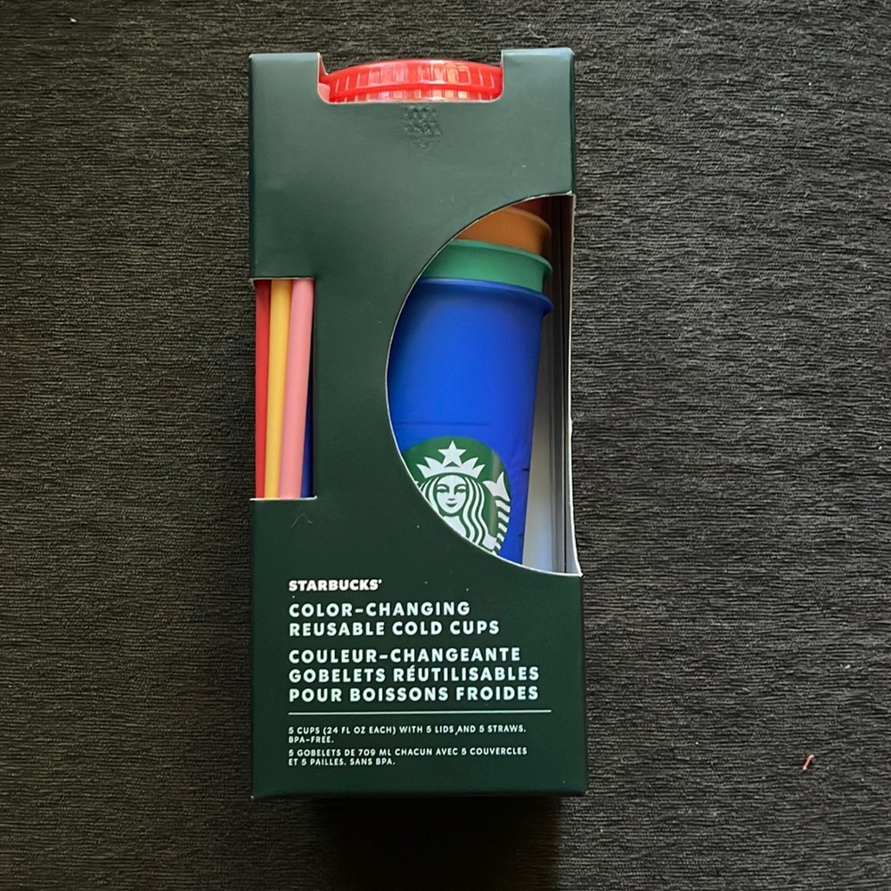 Starbucks Cold Color Changing Cups